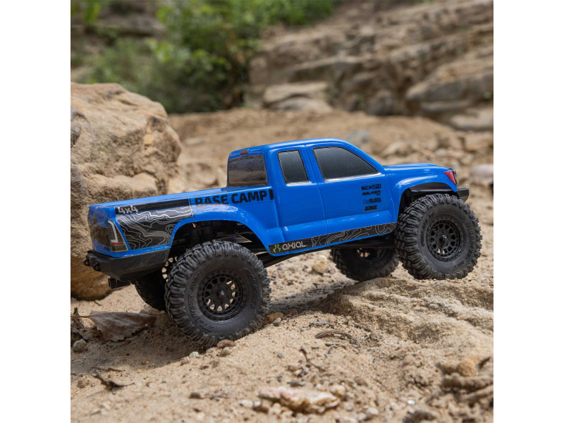 Axial SCX24 Base Camp 1/24 Crawler 100% RTR - Blauw