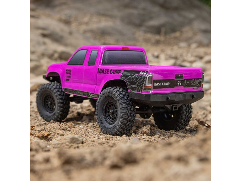 Axial SCX24 Base Camp 1/24 Crawler 100% RTR - Roze