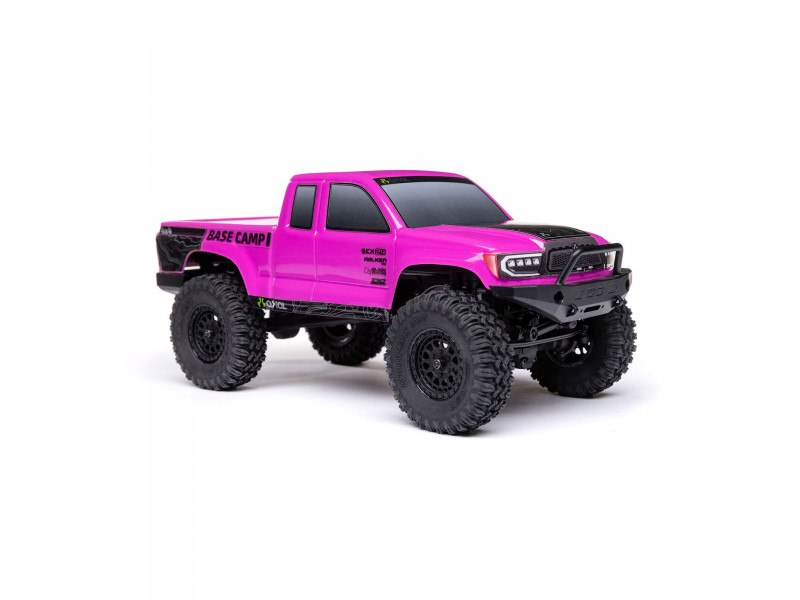 Axial SCX24 Base Camp 1/24 Crawler 100% RTR - Roze