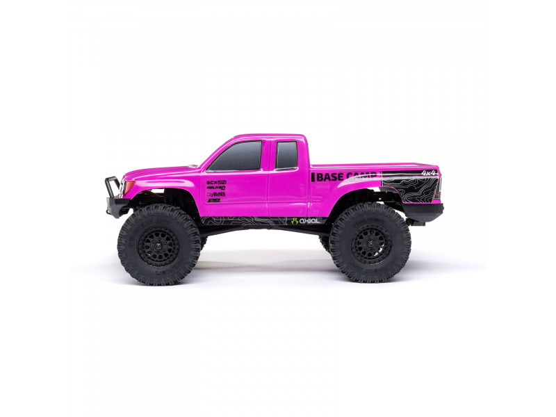 Axial SCX24 Base Camp 1/24 Crawler 100% RTR - Roze