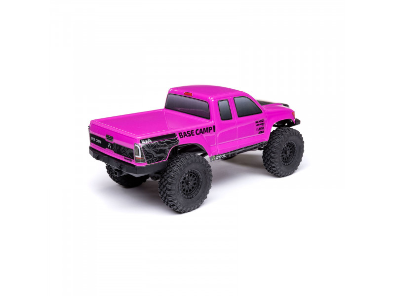 Axial SCX24 Base Camp 1/24 Crawler 100% RTR - Roze