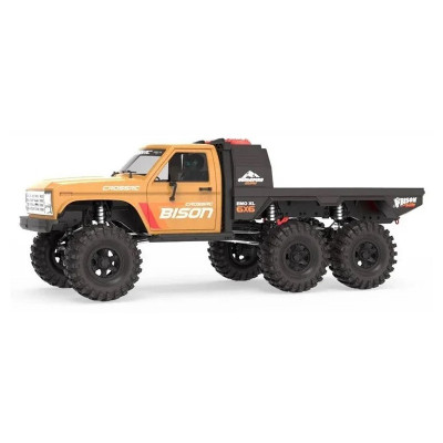 Cross RC EMO XL 6X6 1/8 Flatbed Crawler RTR - Geel