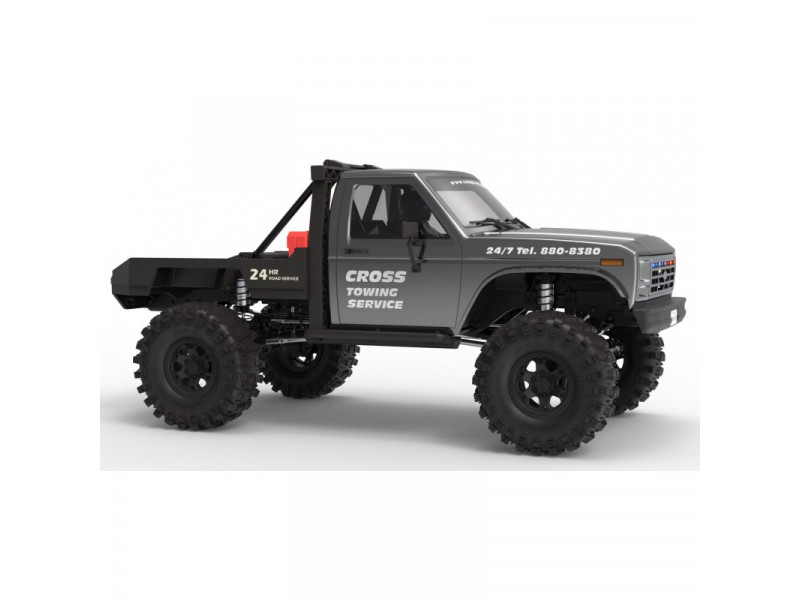 Cross RC EMO X3 1/8 Tow Truck RTR - Donkergrijs