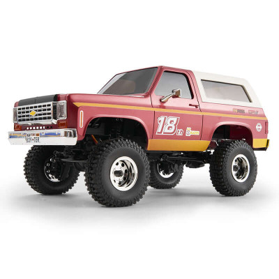 FMS FCX24 Chevrolet K5 Blazer PRO Brushless 1/24 RTR (18th Anniversary  Edition) - Red