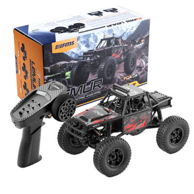 FMS FCX24 Lemur Scale Crawler 1/24 RTR - Red