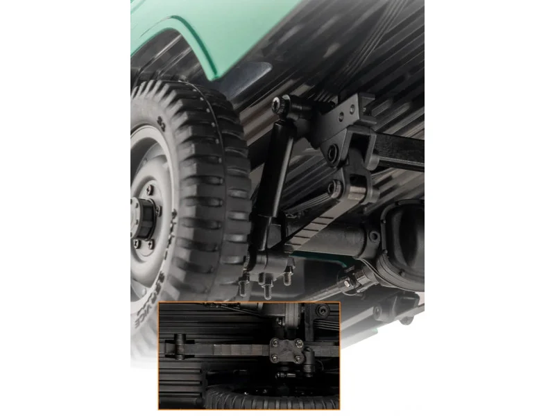 FMS Toyota Land Cruiser FJ45 Pickup Crawler 1/12 RTR - Geel