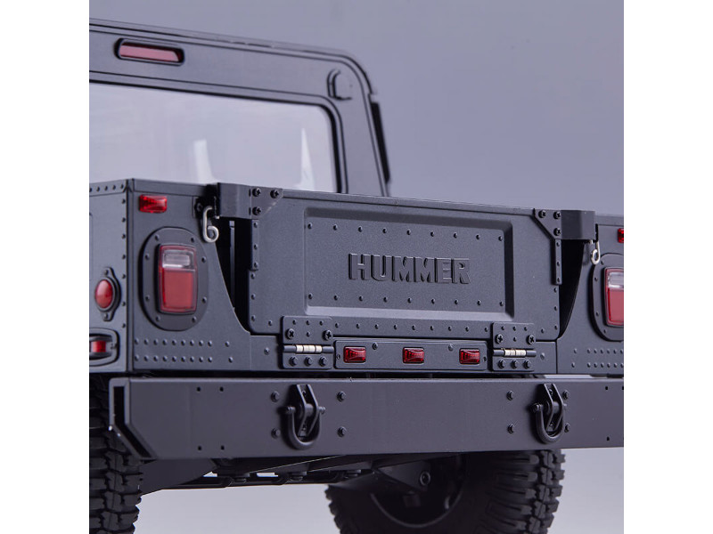 FMS Hummer H1 Alpha Scale Crawler RTR 1/12 - Zwart