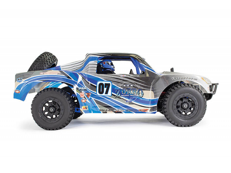  FTX Zorro 1/10 Trophy Truck EP Brushed 4WD RTR - Blauw