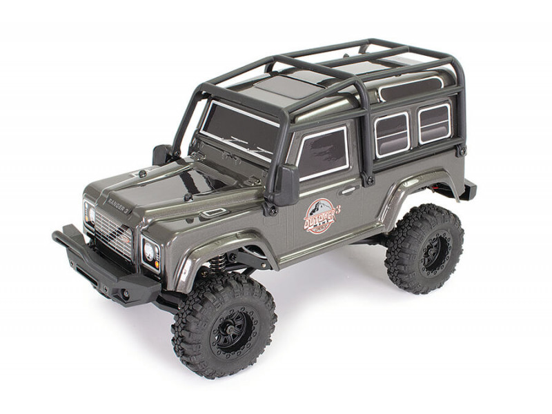 FTX Outback Mini 3.0 Ranger 1/24 RTR Crawler - Donkergrijs