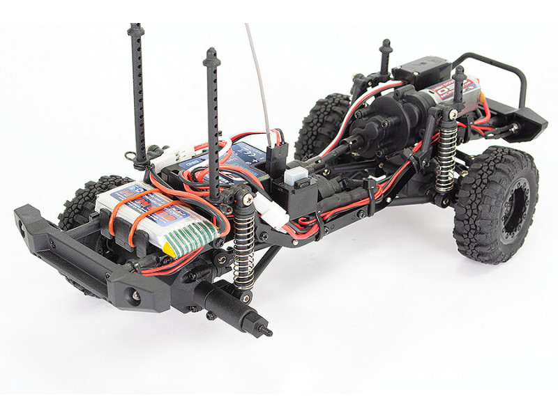 FTX Outback Mini 3.0 Ranger 1/24 RTR Crawler - Donkergrijs