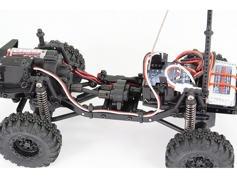 FTX Outback Mini 3.0 Ranger 1/24 RTR Crawler - Donkergrijs