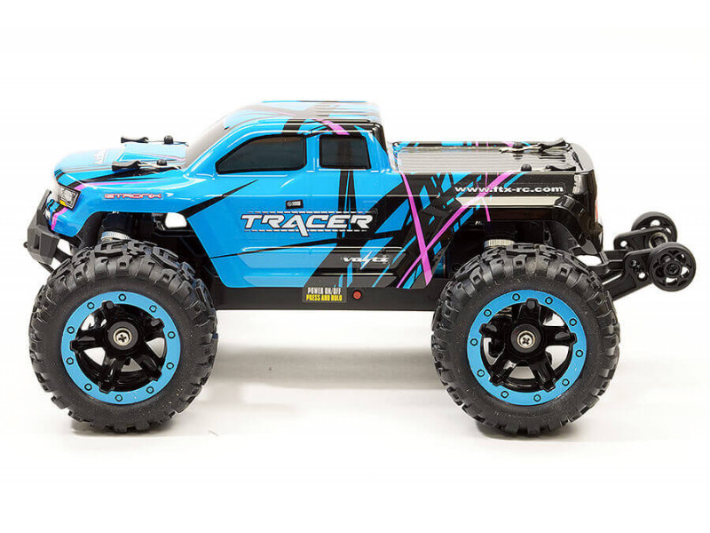 Tracer Brushless Monster Truck 4WD RTR 1/16 - Blauw