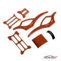 Furitek Scythe V2 Oranje Alu Frame Kit voor SCX24 - FUR-2150