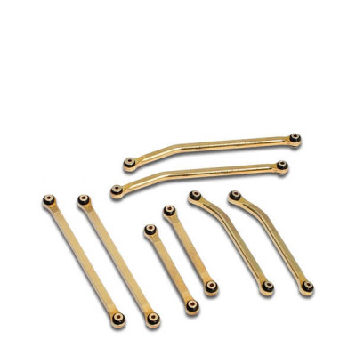Furitek Hybrid Brass High Clearance Link Set voor SCX24 - FUR-2137