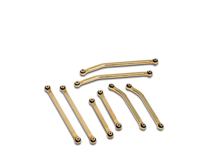 Furitek Hybrid Brass High Clearance Link Set voor SCX24 - FUR-2137