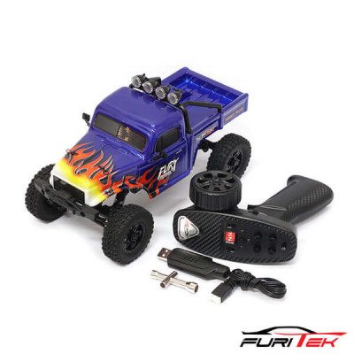 Furitek Fury Wagon FX118 Brushless Crawler RTR - Blue