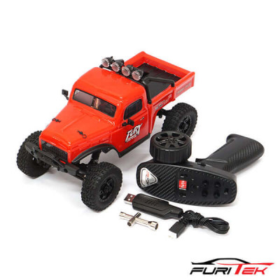 Furitek Fury Wagon FX118 Brushless Crawler RTR - Red
