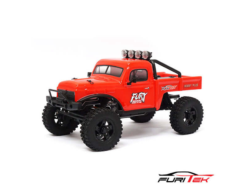 Furitek Fury Wagon FX118 Brushless Crawler RTR - Red
