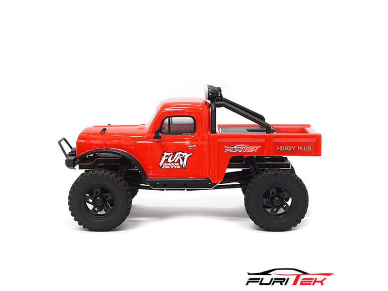 Furitek Fury Wagon FX118 Brushless Crawler RTR - Red