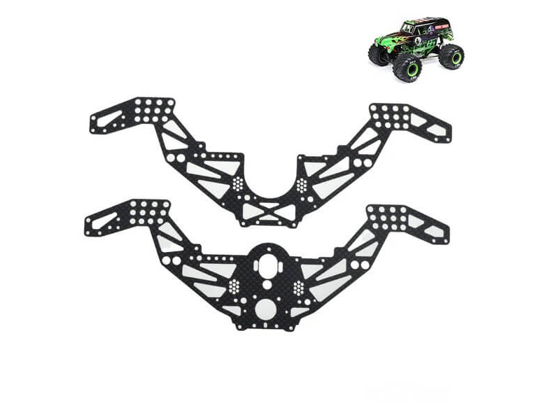 Furitek Carbon Fiber Frame Kit voor Losi 1/18 Mini LMT