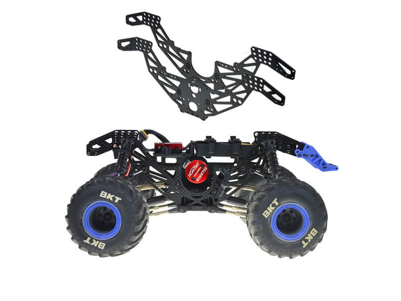 Furitek Carbon Fiber Frame Kit voor Losi 1/18 Mini LMT