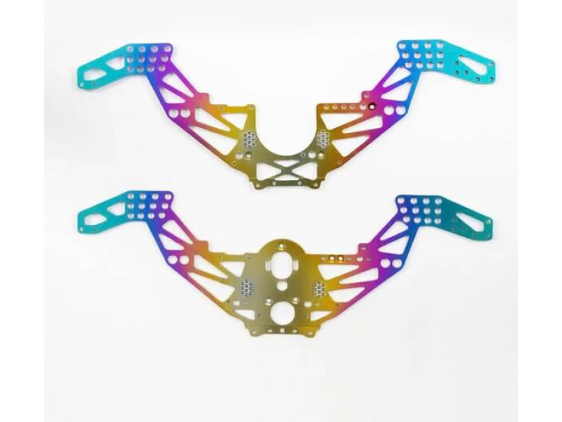  Furitek Titan Rainbow Frame Kit voor Losi 1/18 Mini LMT - FUR-2587