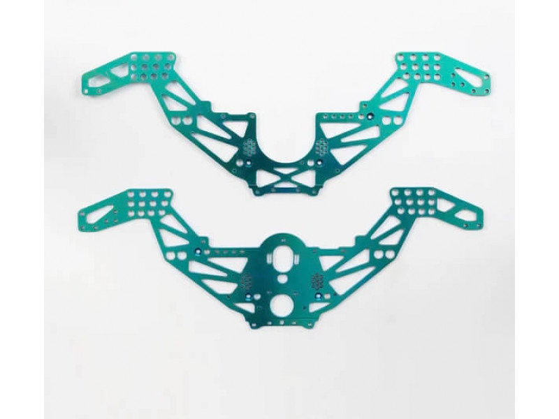 Furitek Titan Groene Frame Kit voor Losi 1/18 Mini LMT - FUR-2588