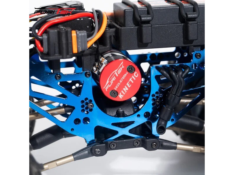 Furitek Titan Blauwe Frame Kit voor Losi 1/18 Mini LMT - FUR-2589