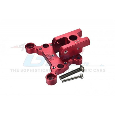 GPM Alu Midden Chassis Brace Bevestiging voor ARRMA 6S Modellen - Rood