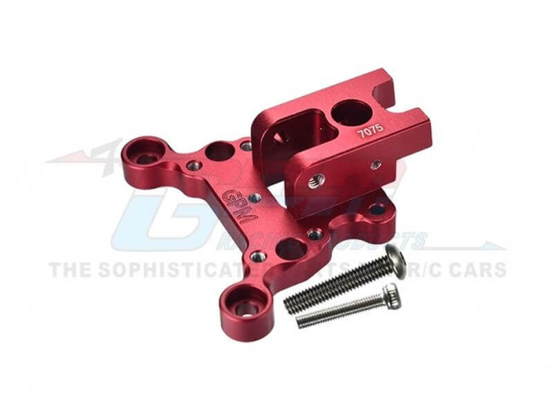 GPM Alu Midden Chassis Brace Bevestiging voor ARRMA 6S Modellen - Rood