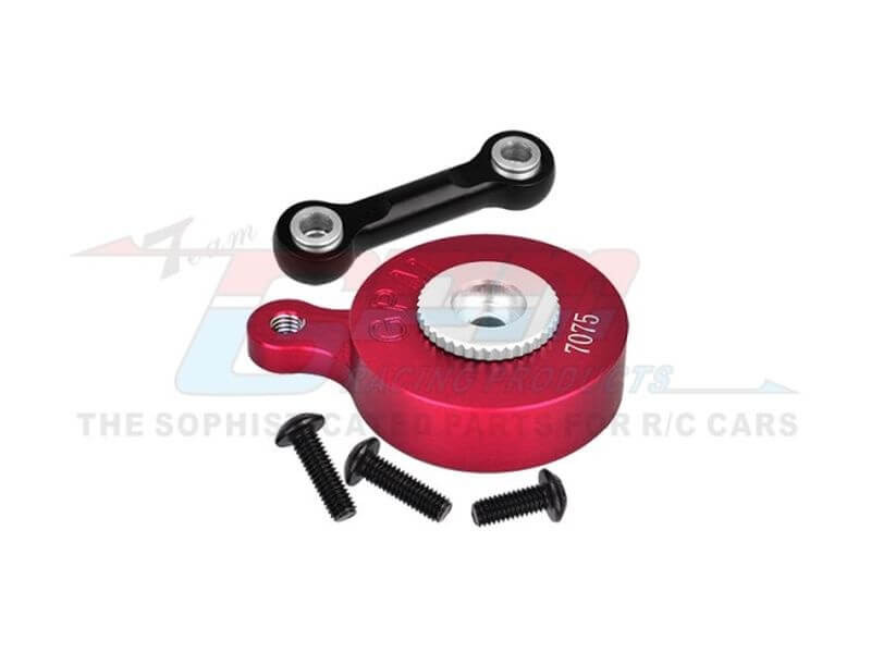 GPM Alu Servo Saver voor ARRMA 1/10 Modellen - Rood