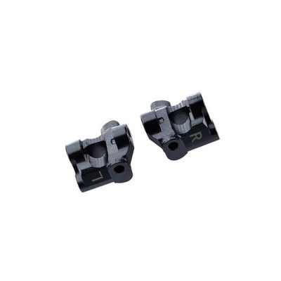 GPM Alu C-Hubs for LOSI Mini-T / Mini-B - Black - GPMLM019BK