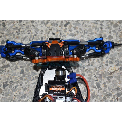 GPM Alu Front Chassis Brace LOSI Mini-T - Blue