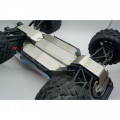 GPM - RC Parts - Stainless steel skid plates - Chassis Laser - set - Roadtech Accessories