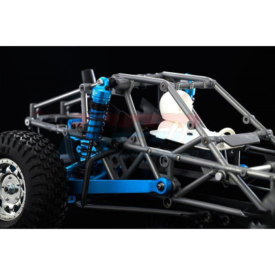 GPM Aluminum Shock Absorbers 90mm 2pcs for Tamiya BBX - Blue