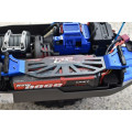 GPM Carbon Accu Houder voor Traxxas Sledge - Rood