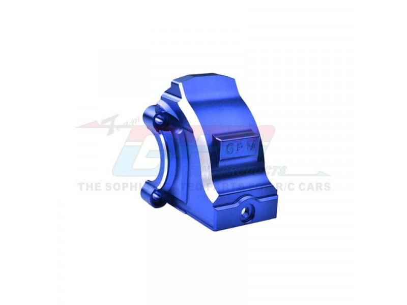 GPM Alu Diff Cover voor Traxxas X-MAXX / XRT - Blauw