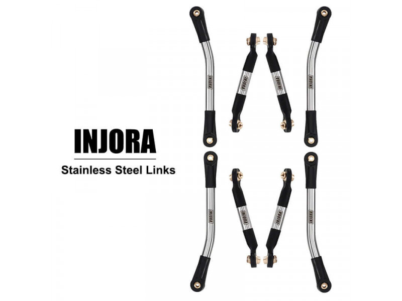 INJORA RVS High Clearance Links Set voor Axial AX24