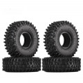 INJORA 4st 1.9" 120x42mm Rubber Banden voor 1/10 RC Rock Crawlers