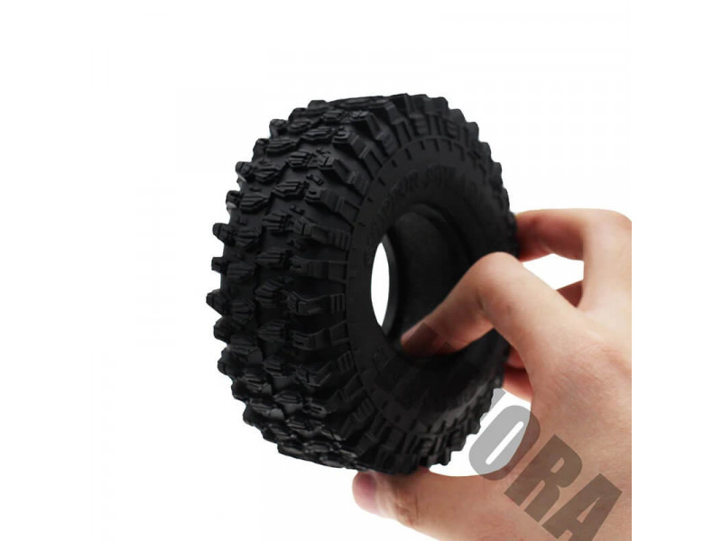 INJORA 4st 1.9" 120x42mm Rubber Banden voor 1/10 RC Rock Crawlers