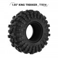 INJORA King Trekker 1.55" A/T Banden 4st (95x34.5mm)