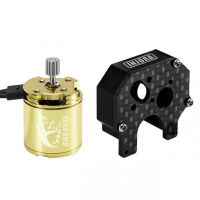 INJORA Gold Viper 1721 Brushless motor met Transmissiebox voor Axial SCX24