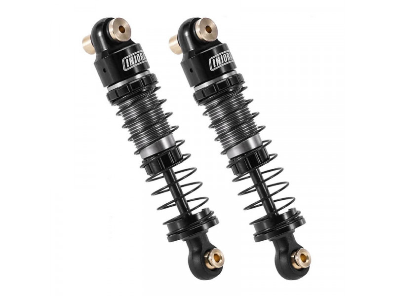 INJORA Alu 40mm Big Bore Schokbrekers Olie Gevuld voor Axial SCX24 - 4st