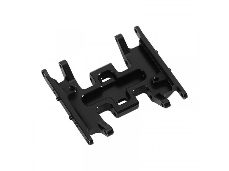 INJORA Aluminium Skid Plate voor Axial SCX24 - SCX24-180BK