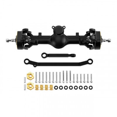 INJORA +4mm Planet Front Axle for Axial SCX24 - SCX24-195BKF