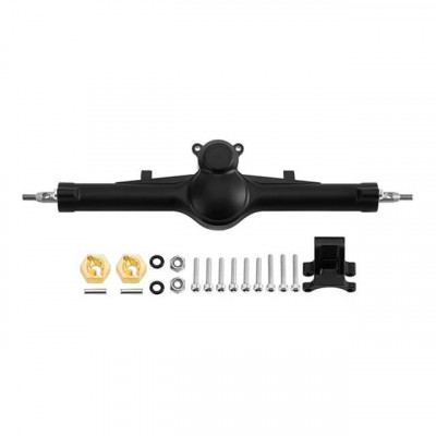 INJORA +4mm Nylon Rear Axle for Axial SCX24 - SCX24-195BKR