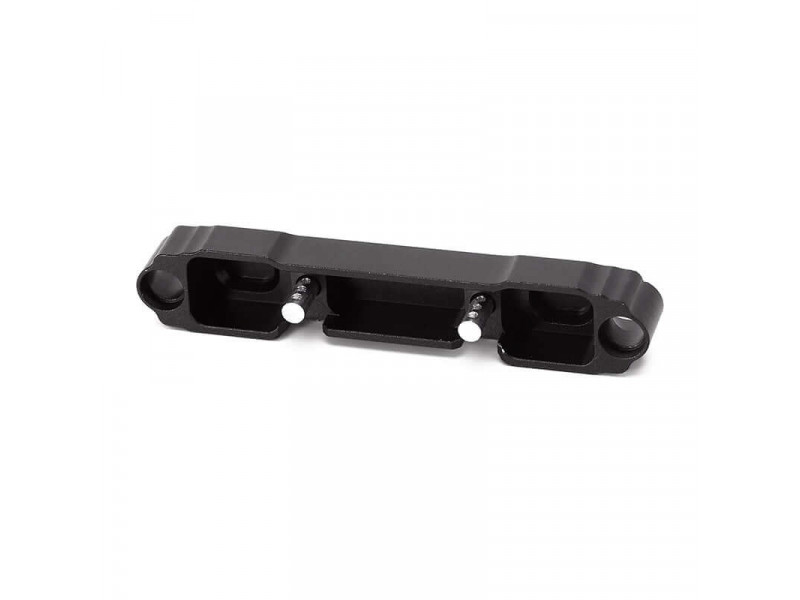 INJORA Front Bumper with Lights for Axial SCX24 Jeep Wrangler Gladiator - A