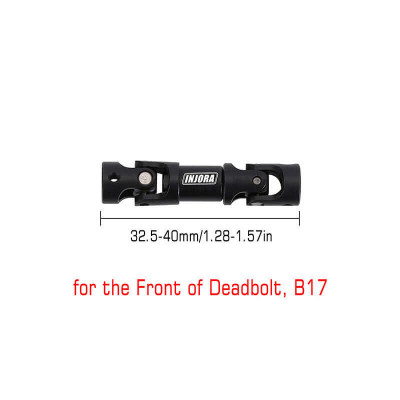 INJORA 1 Front Steel Drive Shaft 32.5-40mm - SCX24-140-65