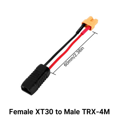 INJORA Verloopkabel TRX-4m naar XT30 - XT30-TRX-4M