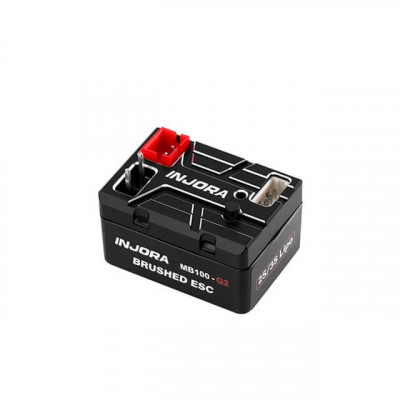 INJORA MB100 G2 Waterproof Brushed ESC 40A for 1/18 - 1/24 Crawlers 